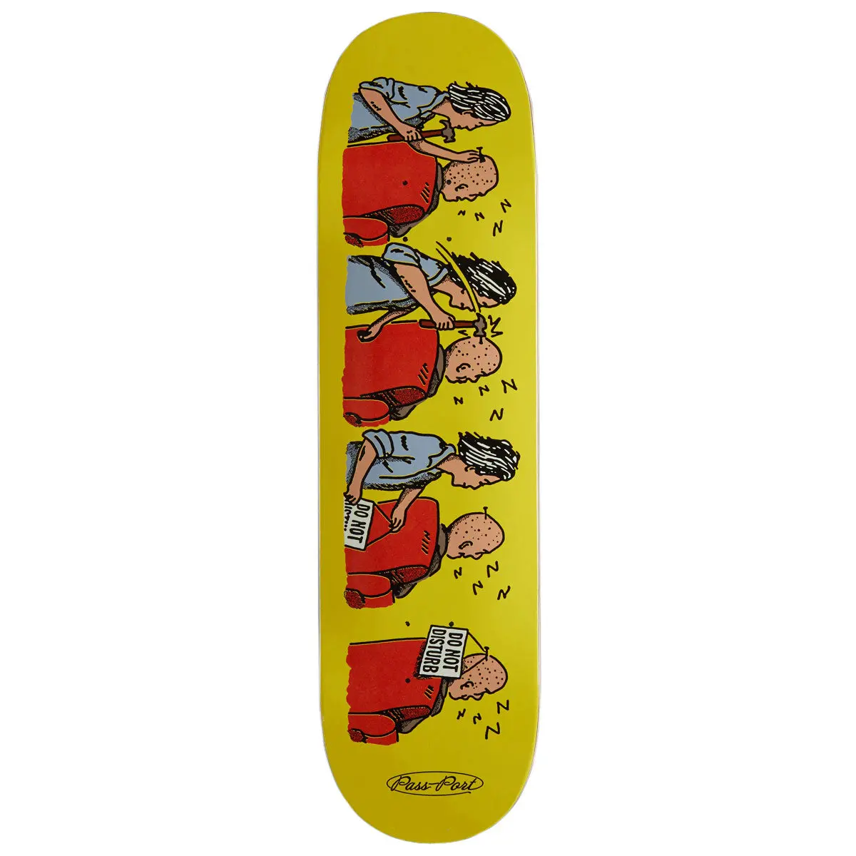 Passport Over It Series Dnd Skateboard Deck - 8.25" 1