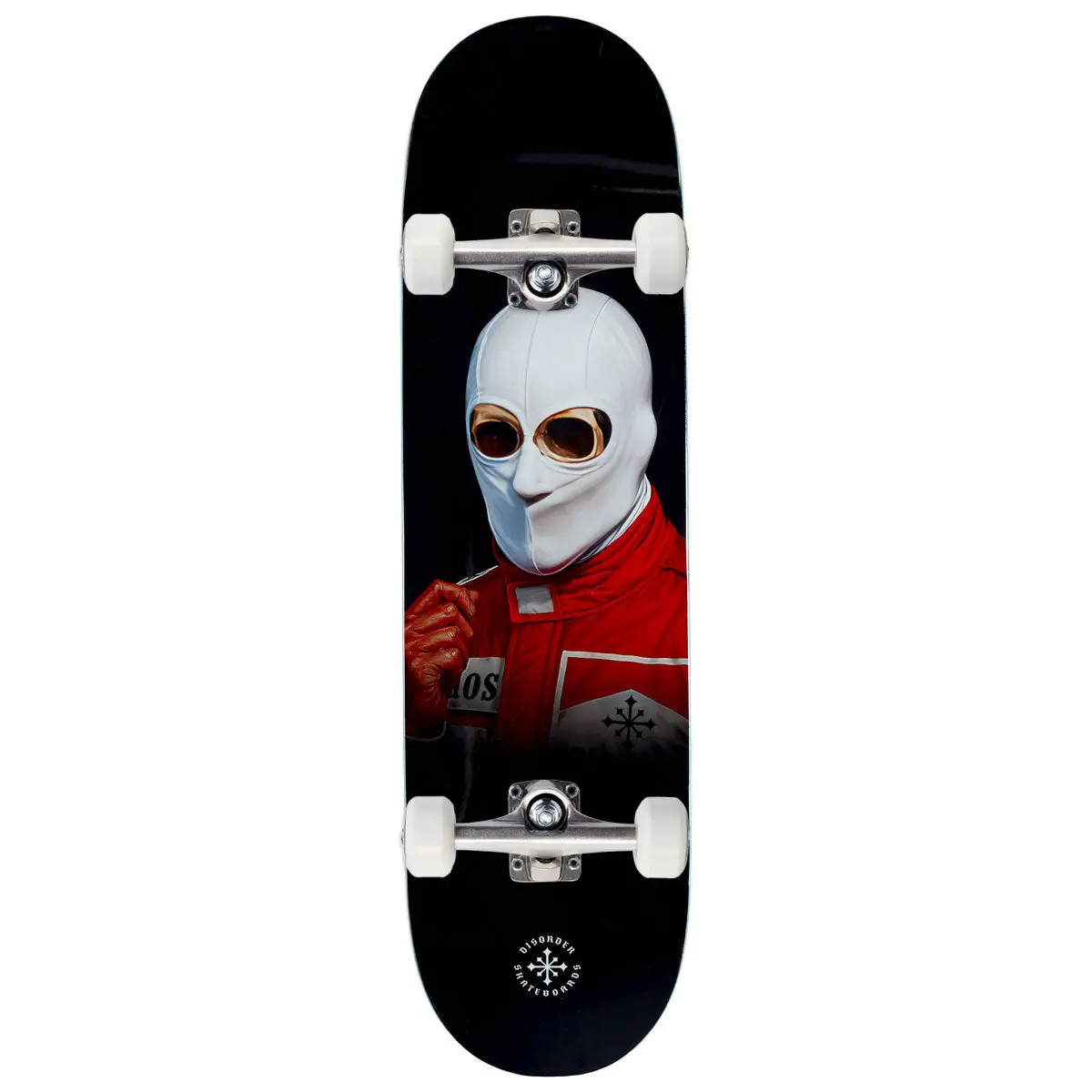 Disorder Racer Skateboard Complete - Black - 8.25" 1
