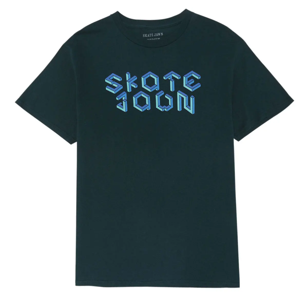Skate Jawn Isometric T-Shirt - Green 1