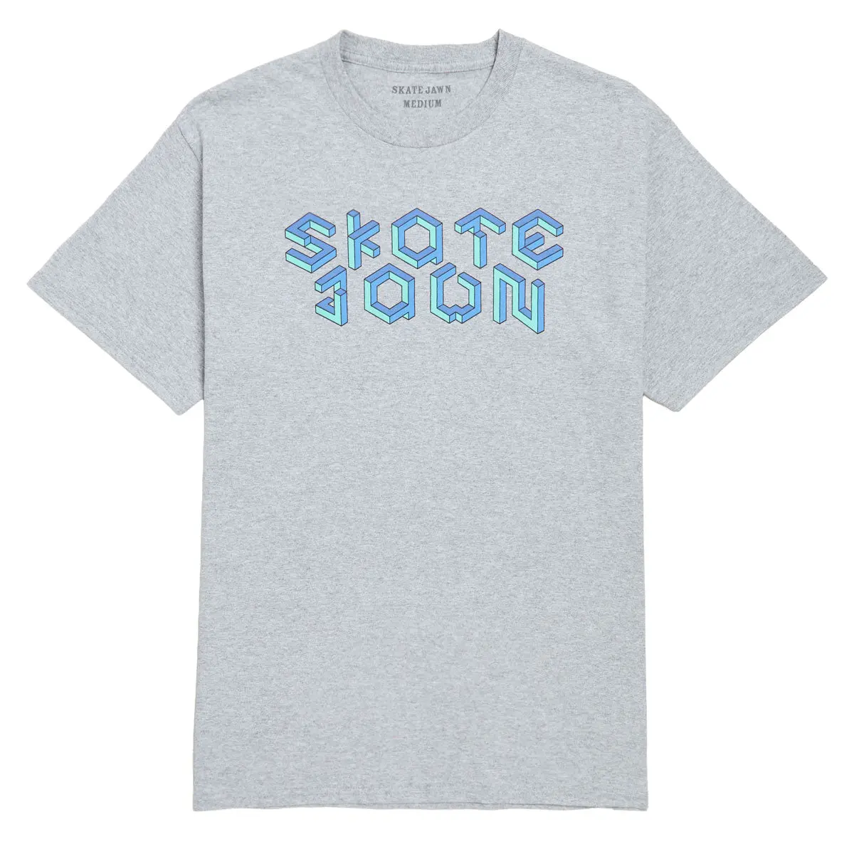 Skate Jawn Isometric T-Shirt - Grey 1