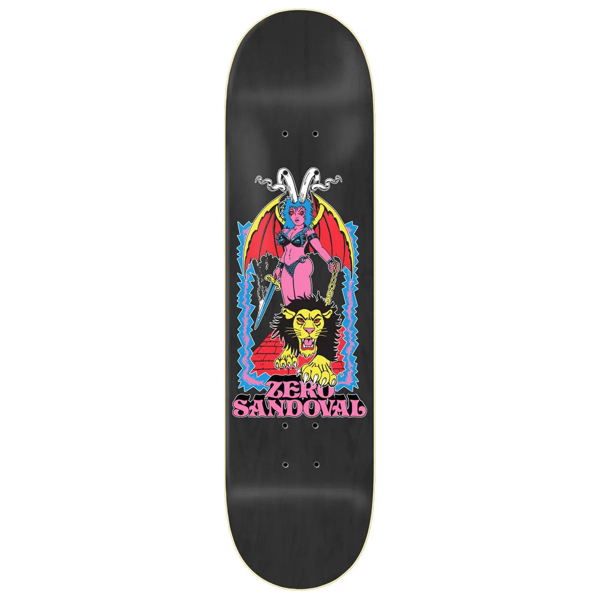 Zero Lion Queen Sandoval Skateboard Deck - 8.25" 1