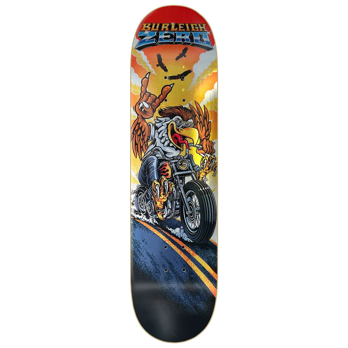 Zero Rockin Eagle Burleigh Skateboard Deck - 8.50" 1