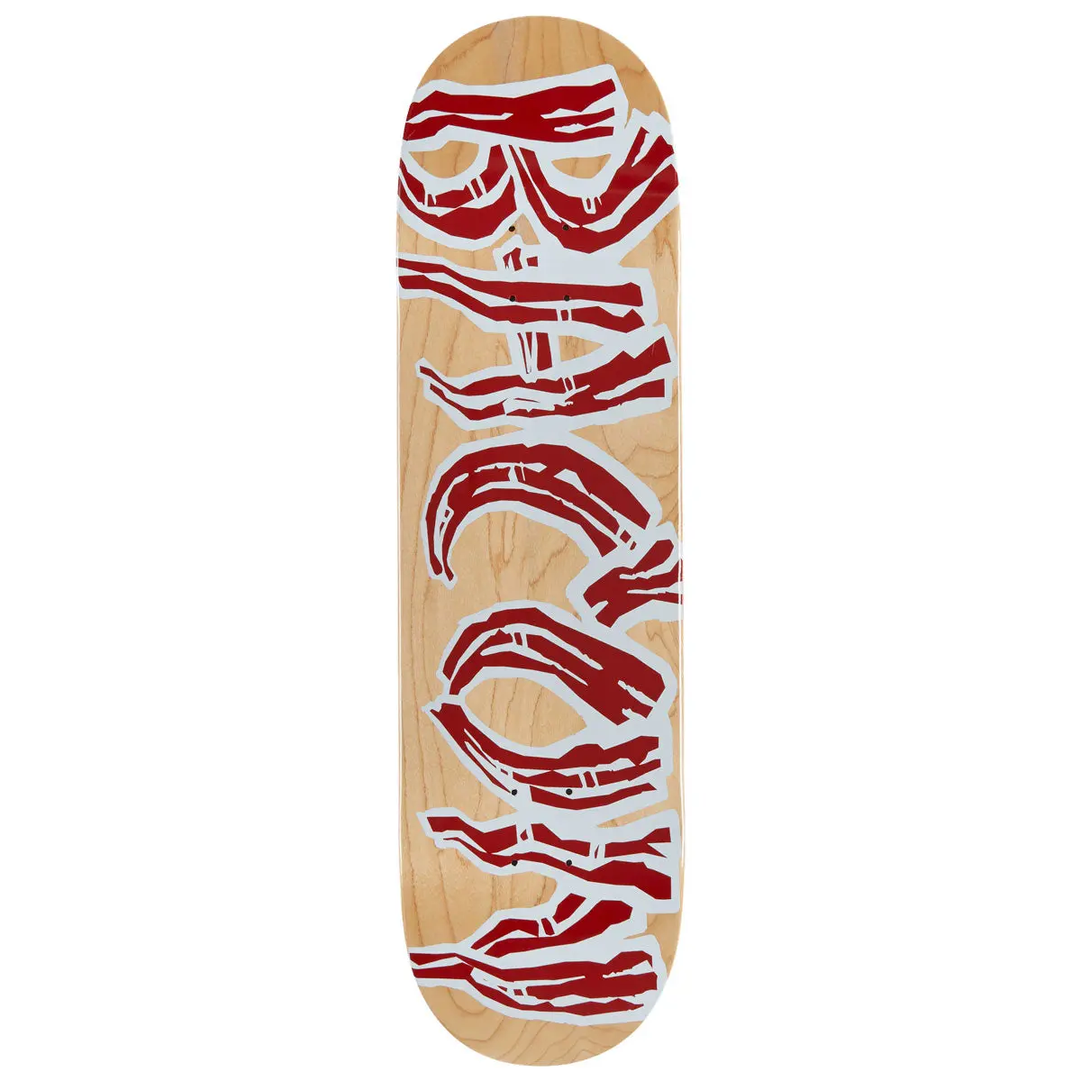 Bacon Logo Skateboard Deck - 8.60" 1