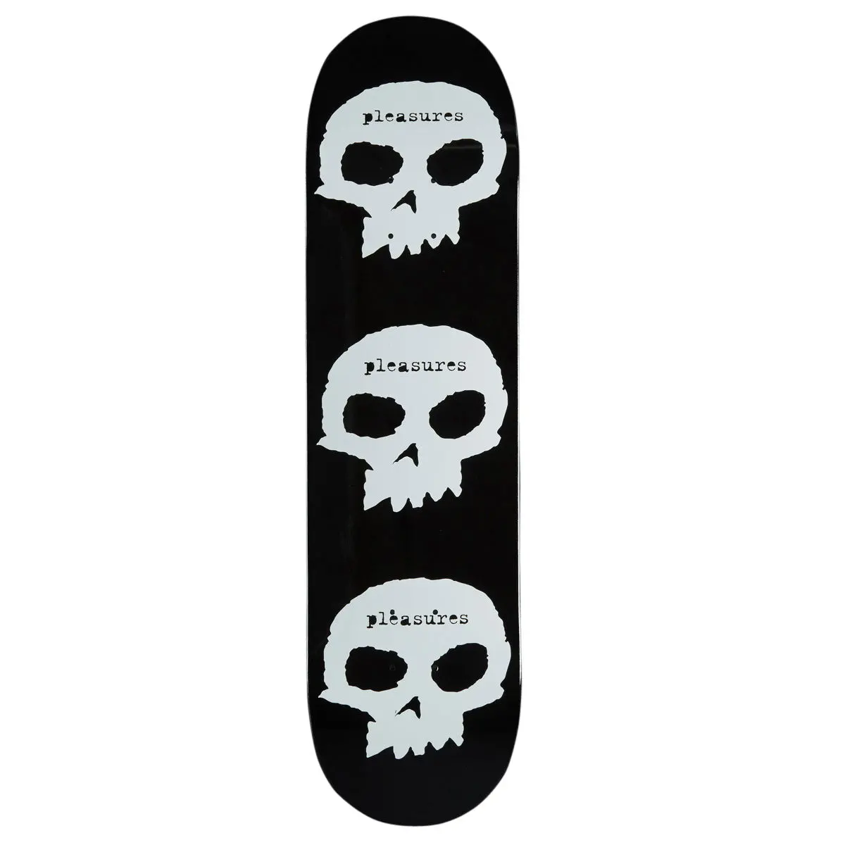 Zero X Pleasures Skulls Skateboard Deck - 8.50" 1