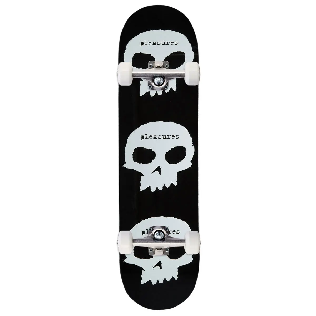 Zero X Pleasures Skulls Skateboard Complete - 8.50" 1