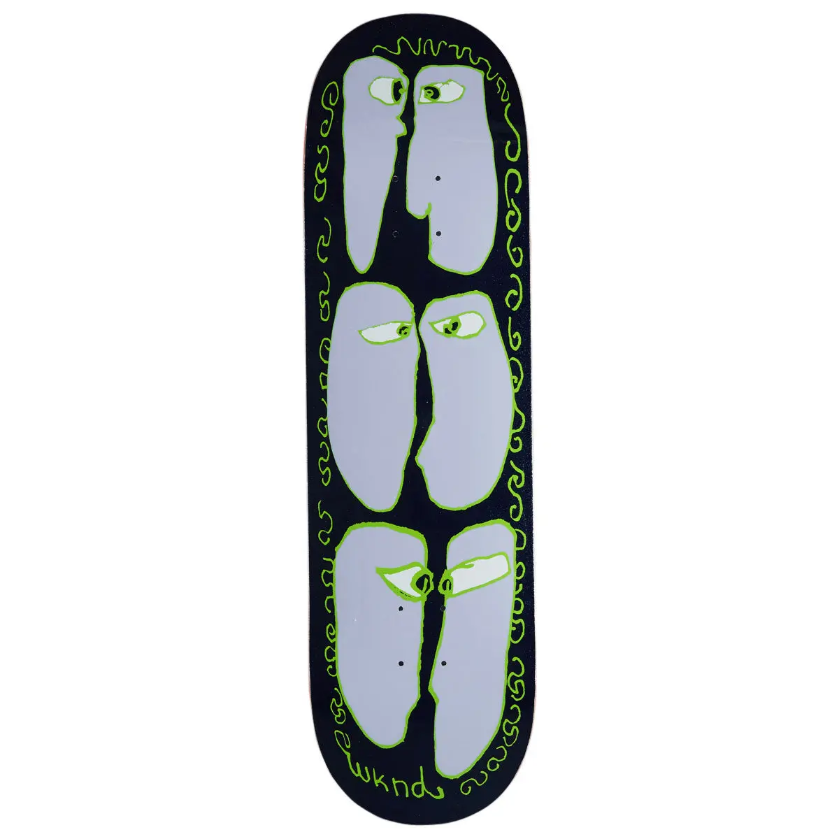 Wknd Enzyme B.E.E.F Ps Skateboard Deck - Black - 8.75" 1