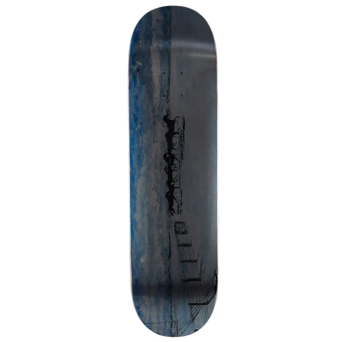 Wknd Silver Stallion Andrew Considine Ps Skateboard Deck - Blue - 8.375" 1