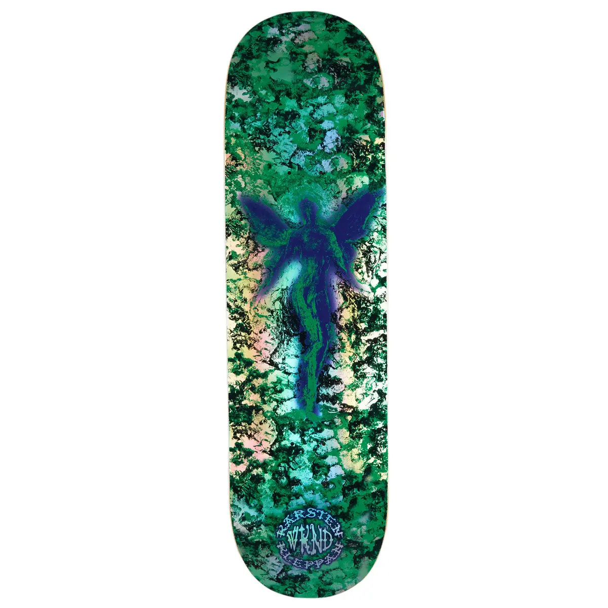 Wknd Huldra Karsten Kleppan Wb Skateboard Deck - Green/Blue - 8.50" 1