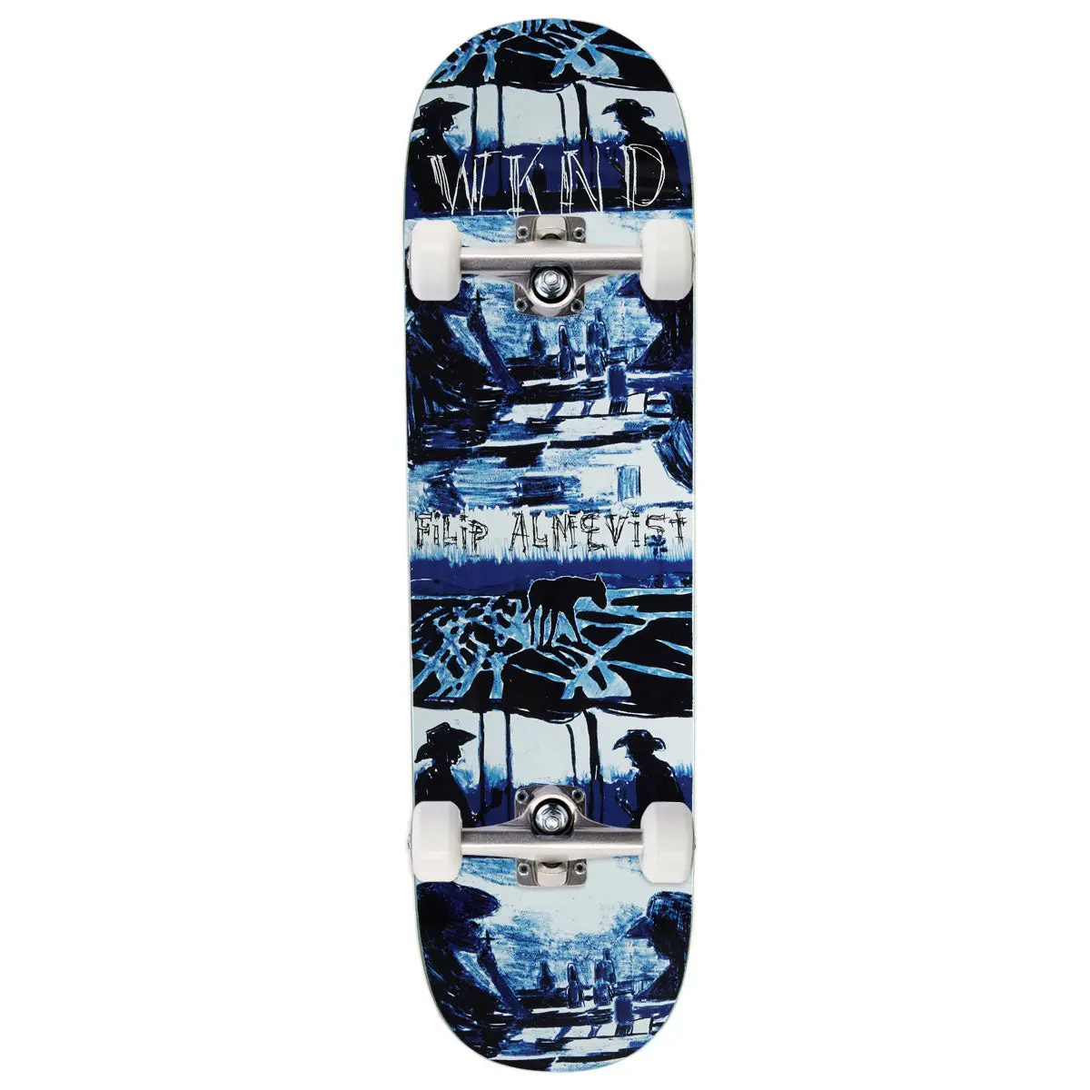 Wknd Jubb Filip Almqvist Ps Skateboard Complete - Blue - 8.25" 1