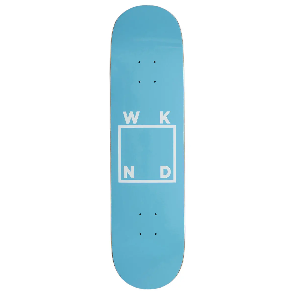 Wknd Logo Wb Skateboard Deck - Blue - 8.00" 1