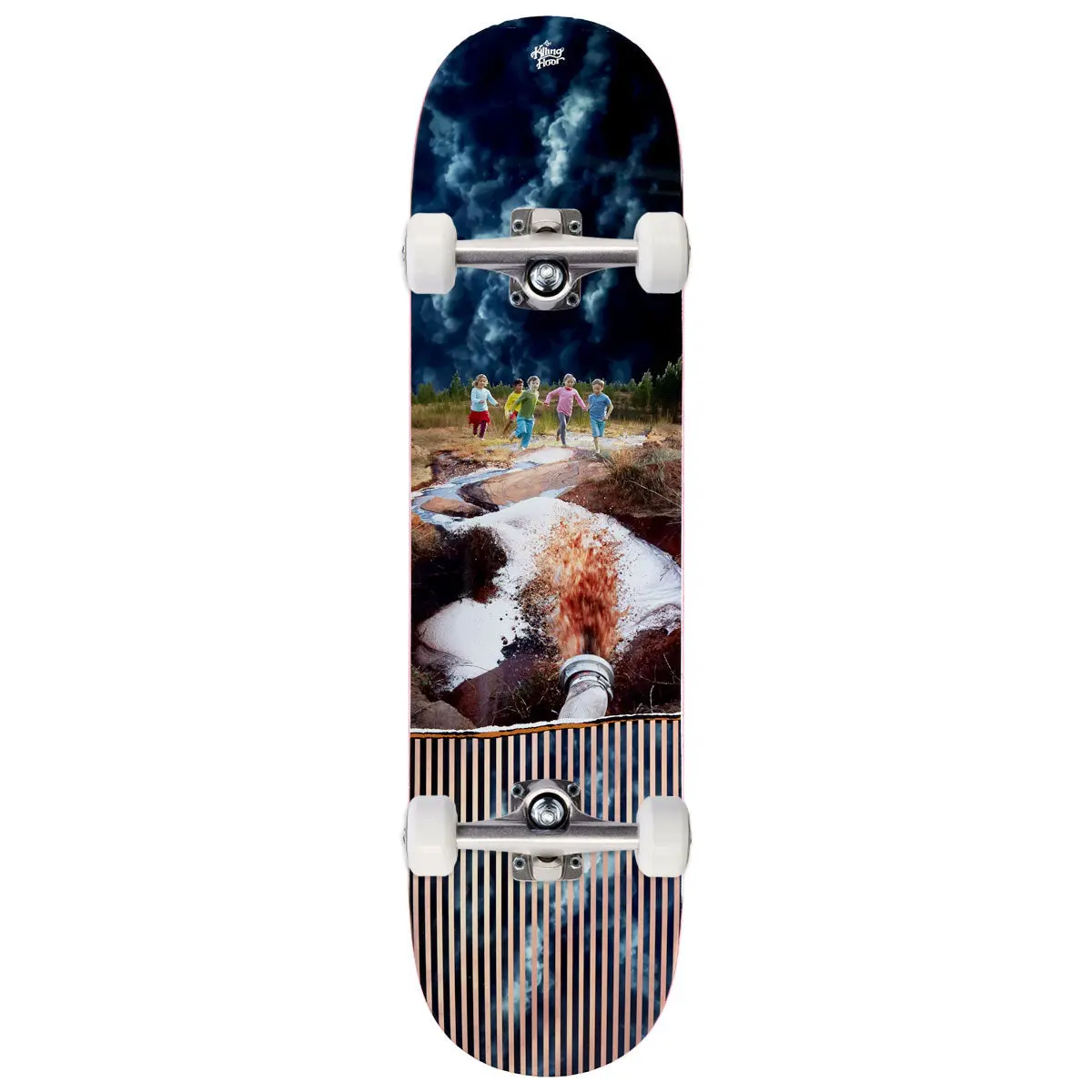 The Killing Floor Caution Kids At Play Skateboard Complete - 8.00" 1