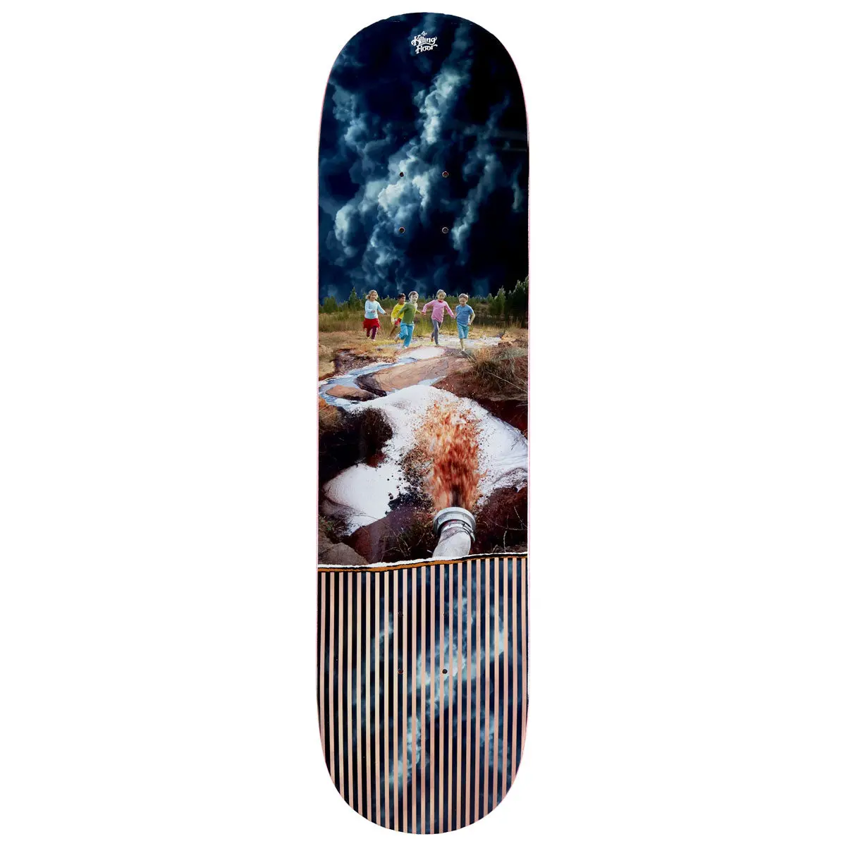 The Killing Floor Caution Kids At Play Skateboard Deck - 8.50" 1