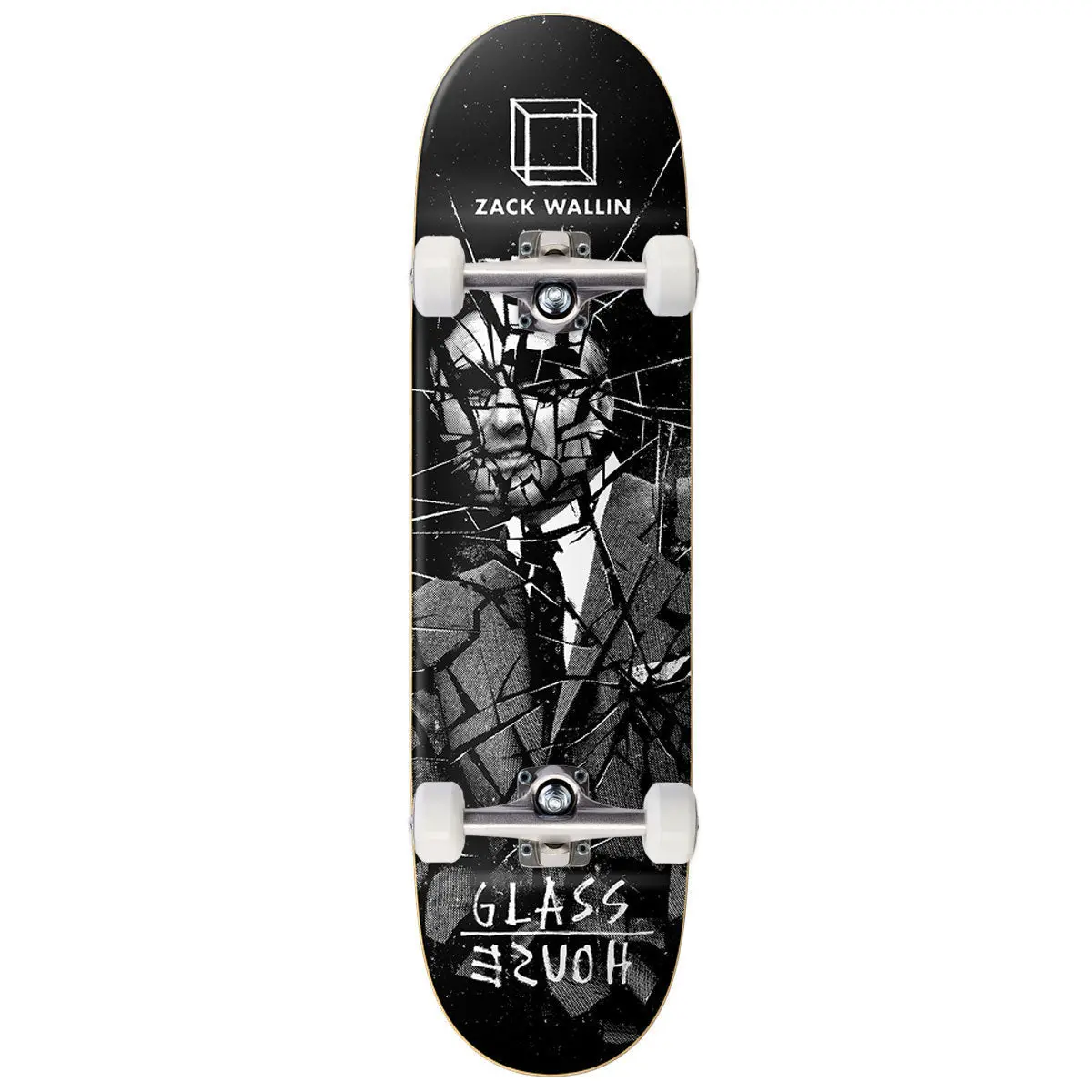 Glass House Wallen Shattered Skateboard Complete - 8.675" 1