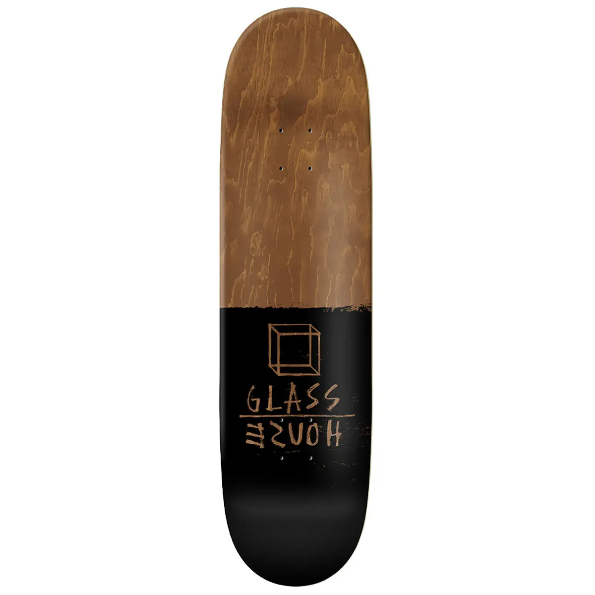 Glass House Rats Skateboard Complete - Gold/Black - 8.50" 2