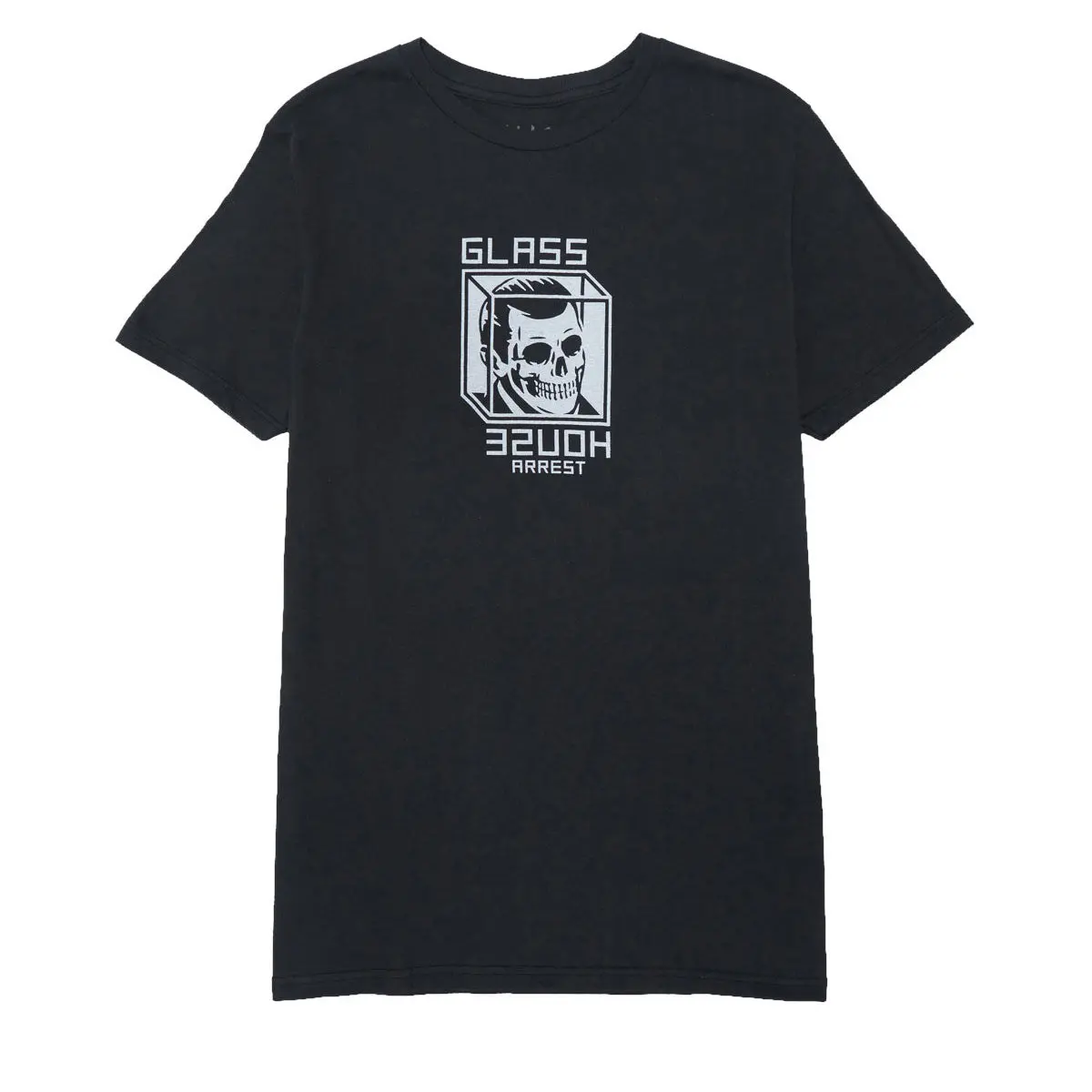 Glass House House Arrest Death T-Shirt - Faded Black 1