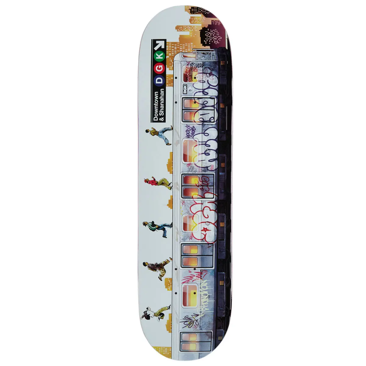 Dgk Foot Patrol Shanahan Skateboard Deck - 7.80" 1