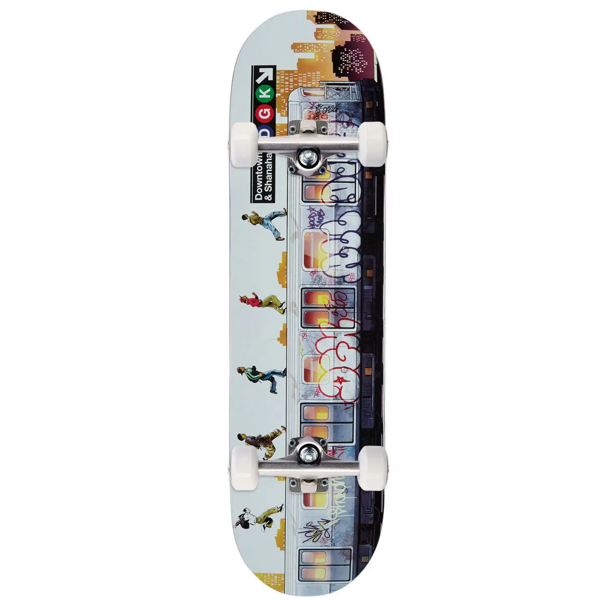 Dgk Foot Patrol Shanahan Skateboard Complete - 7.80" 1