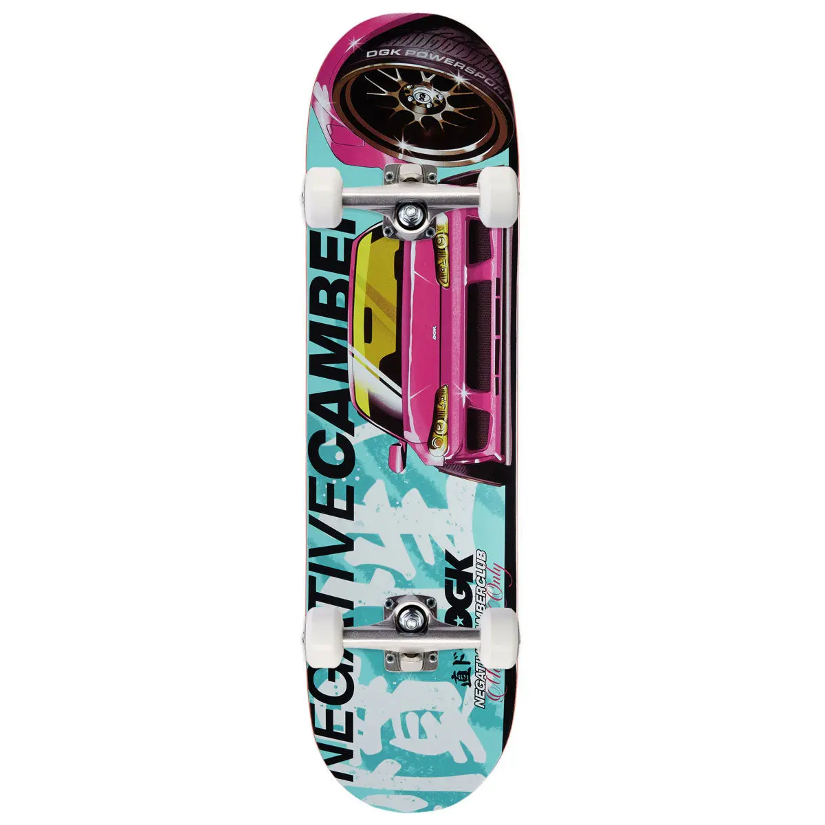 Dgk Camber Club Skateboard Complete - Blue - 8.06" 1