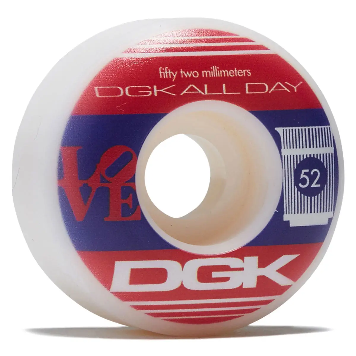 Dgk Plaza 101A Skateboard Wheels - 52Mm 1