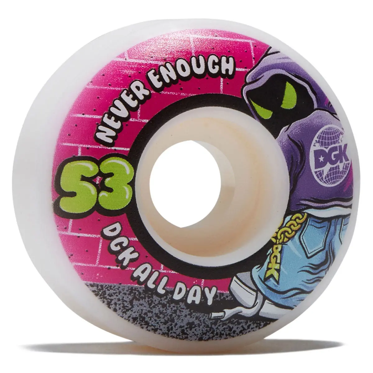 Dgk Throwie 101A Skateboard Wheels - 53Mm 1