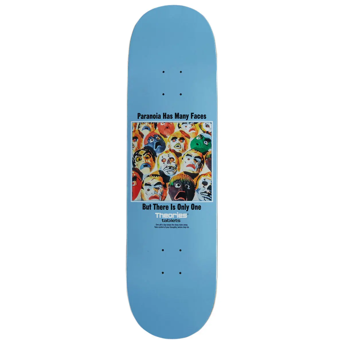 Theories Paranoia Skateboard Deck - 8.50" 1