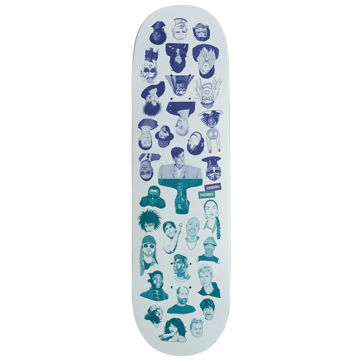 Theories Mixtape Skateboard Deck - 8.75" 1