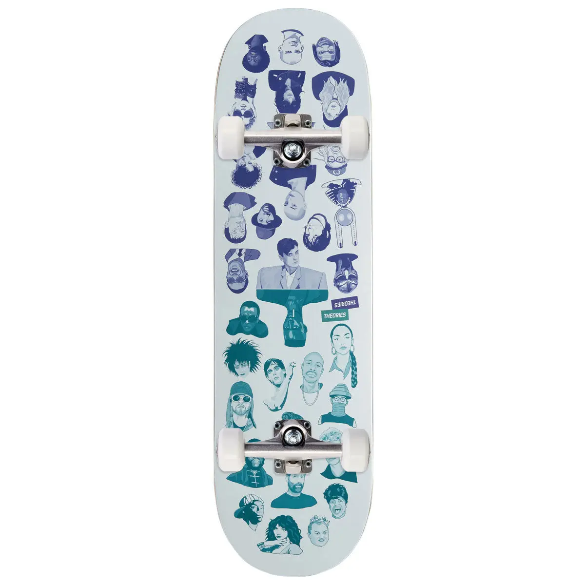 Theories Mixtape Skateboard Complete - 8.75" 1
