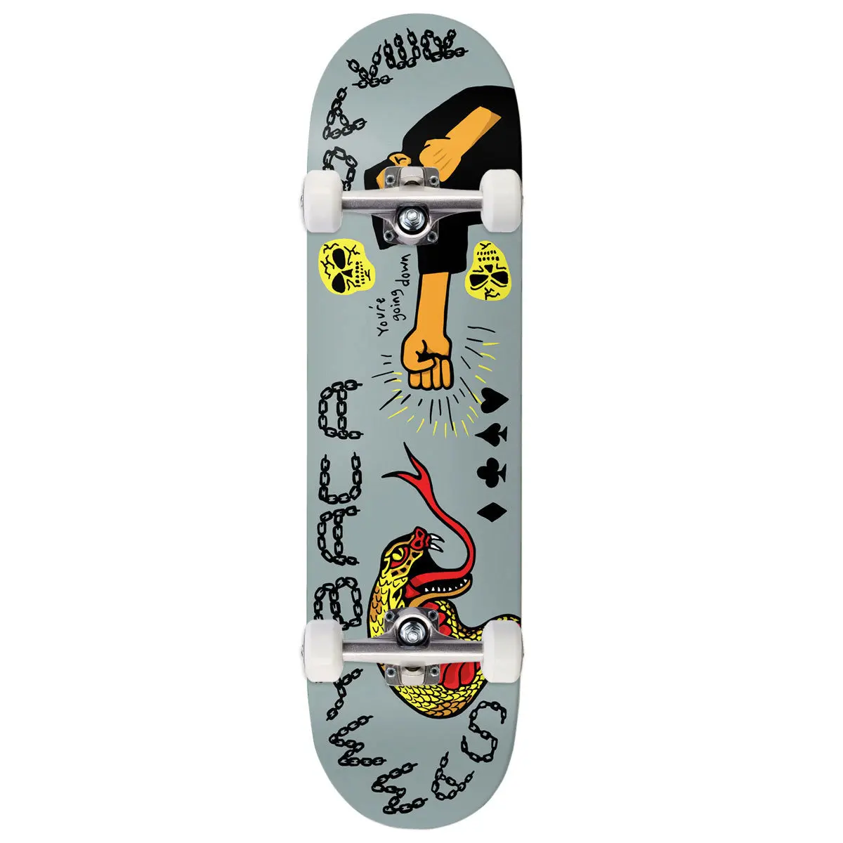 Baker Sammy Baca Going Down Skateboard Complete - 8.25" 1