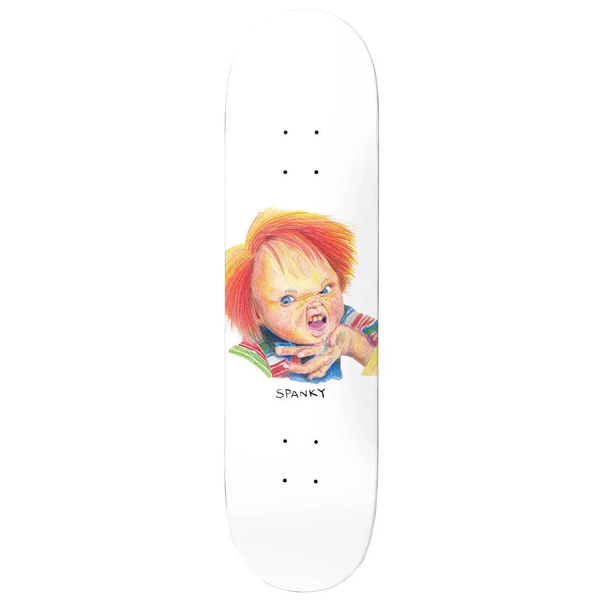 Baker Kevin Spanky Long Good Guys Skateboard Deck - 8.25" 1