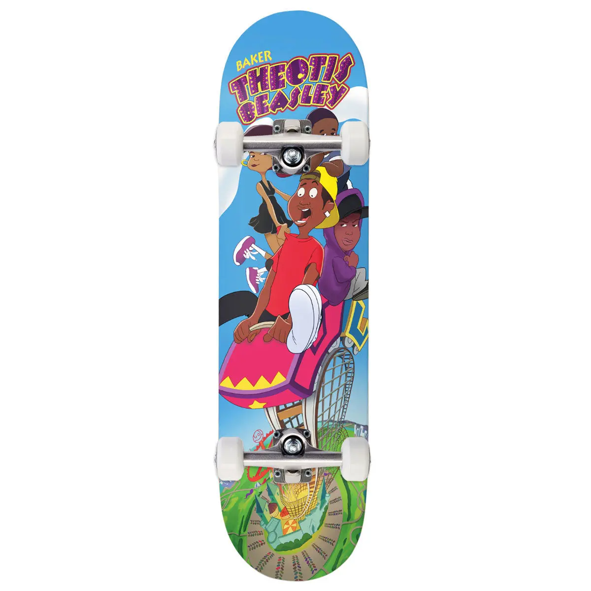 Baker Theotis Beasley Roller Coaster Skateboard Complete - 8.25" 1