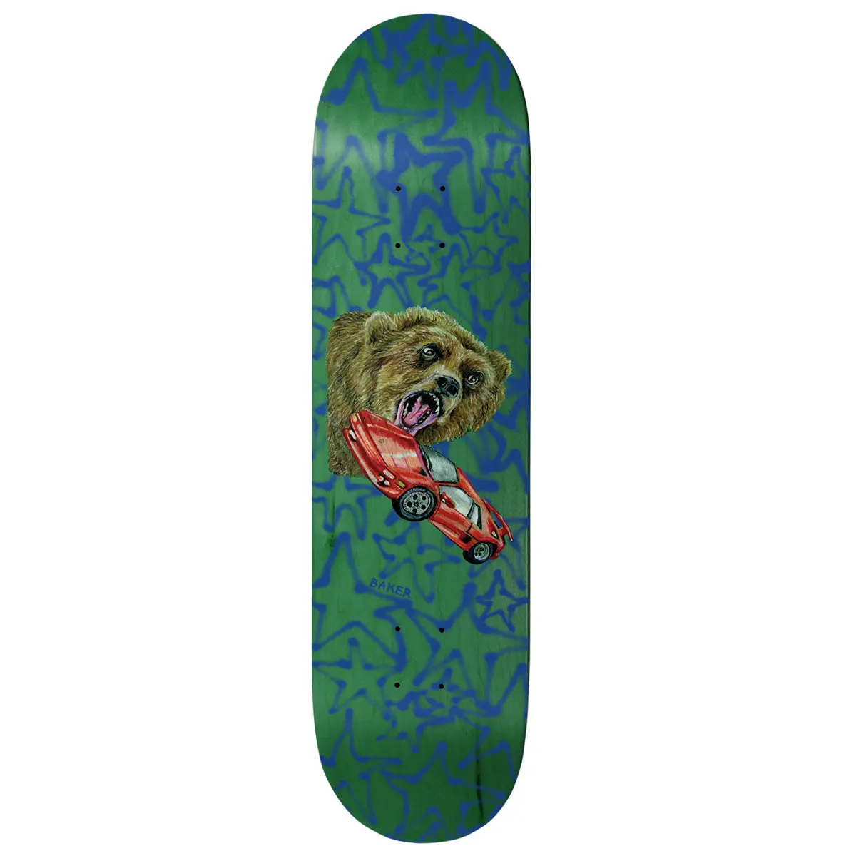 Baker Jacopo Carozzi Rocket Science Skateboard Deck - 8.38" 1