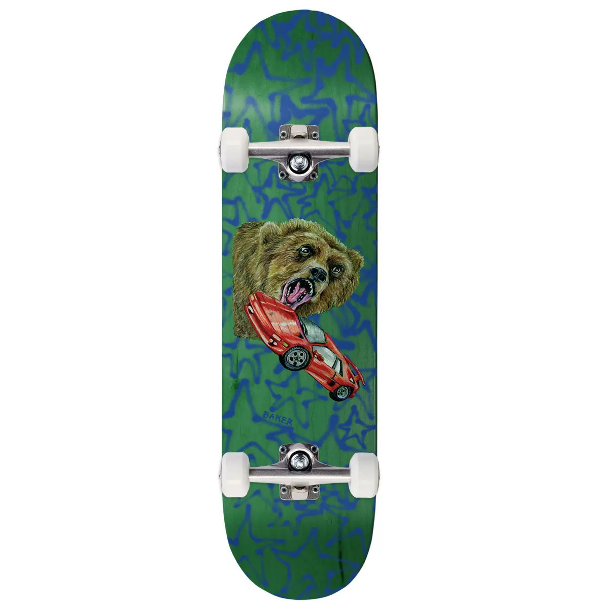 Baker Jacopo Carozzi Rocket Science Skateboard Complete - 8.38" 1