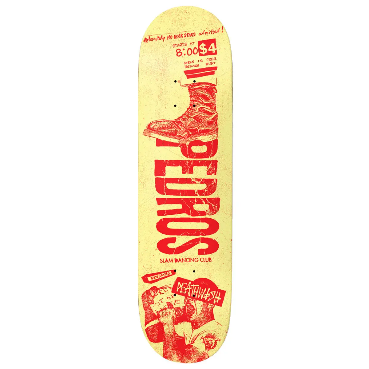 Deathwish Pedro Delfino Slam Skateboard Deck - 8.50" 1