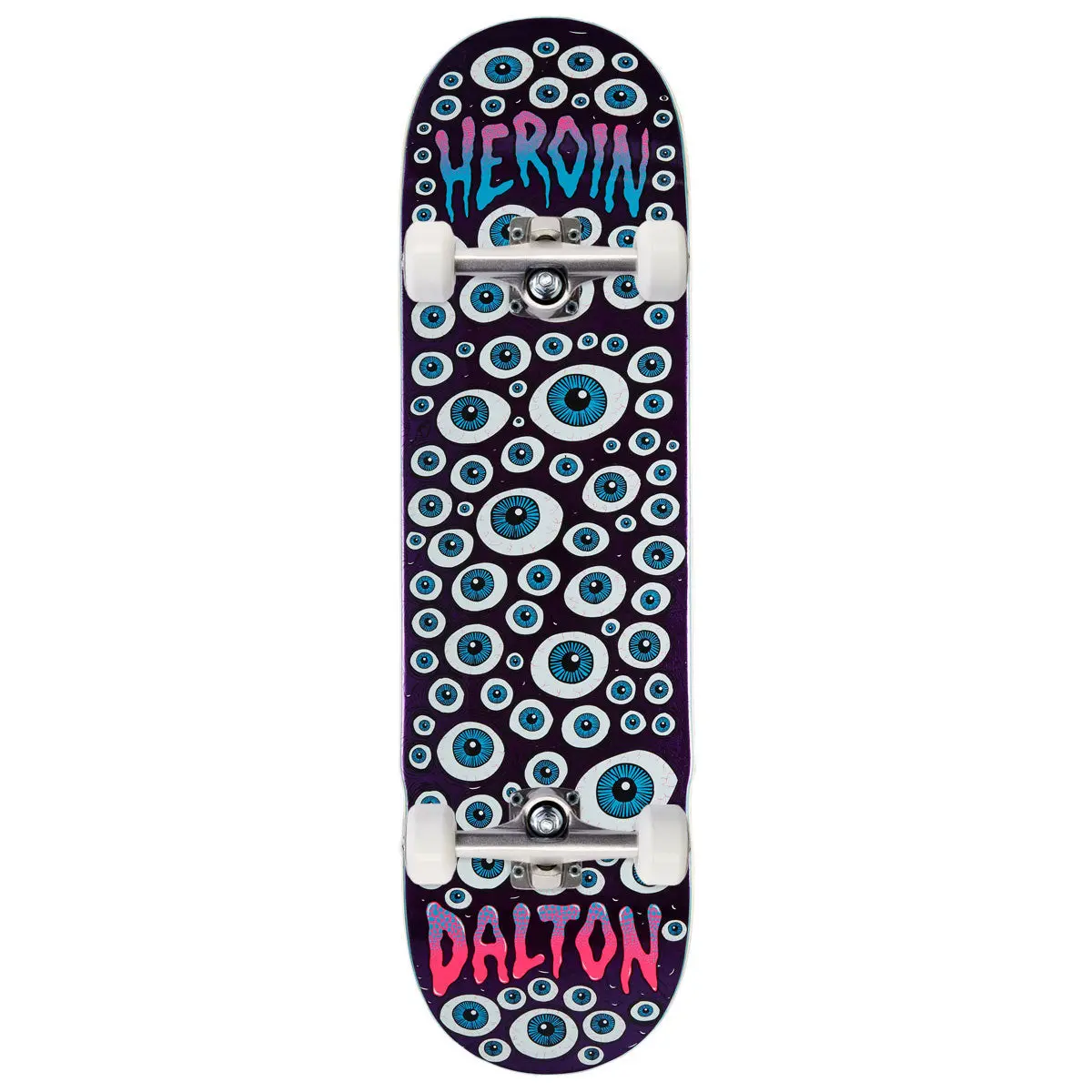 Heroin Dalton Dern Eyes Skateboard Complete - 8.625" 1