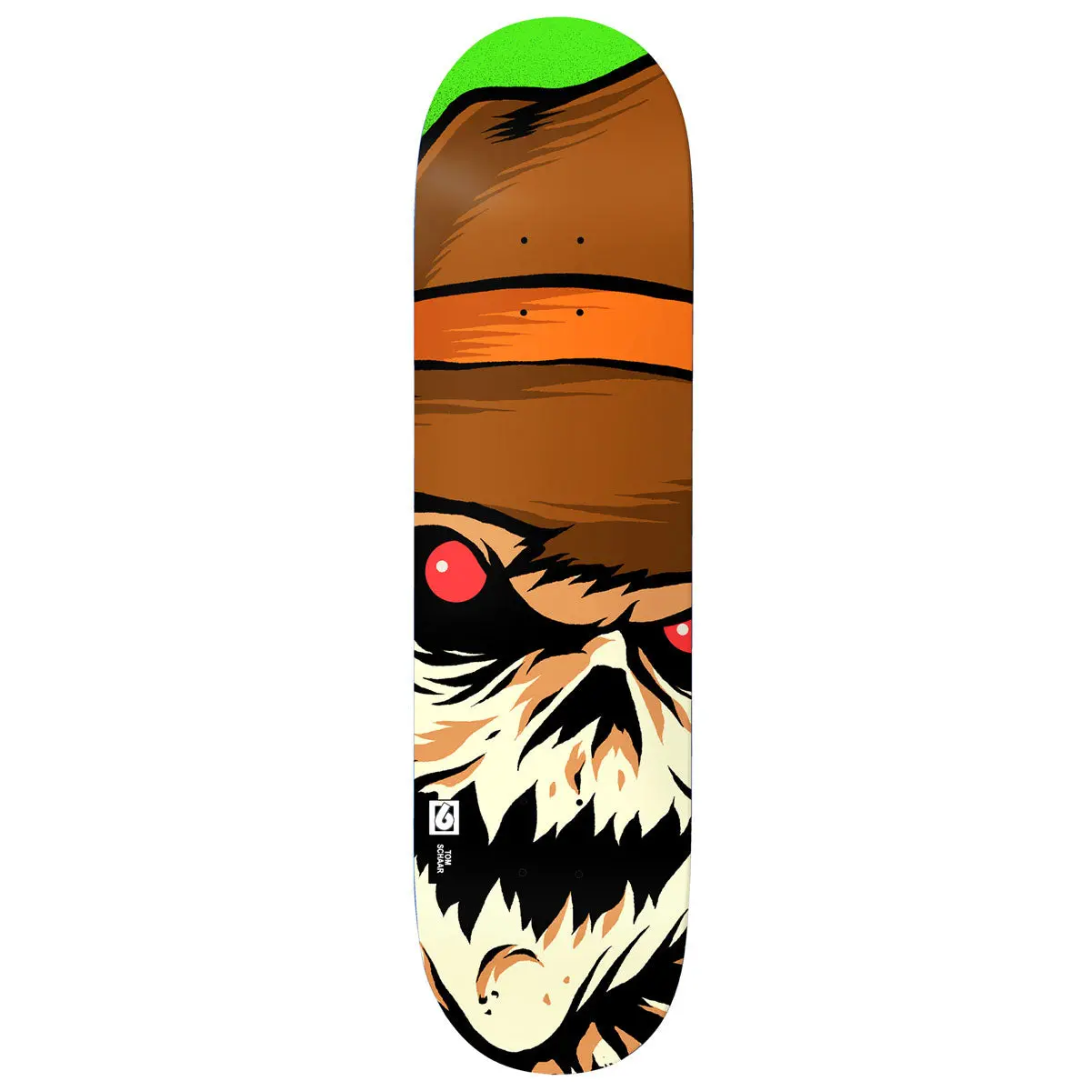 Birdhouse Tom Schaar Scarecrow Xl Skateboard Deck - 9.00" 1