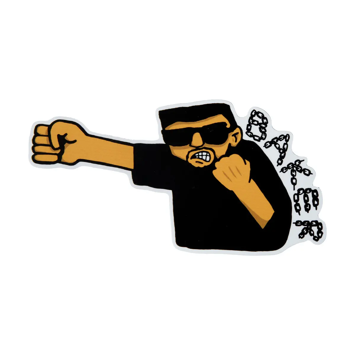 Baker Sammy Baca Going Down Sticker 1