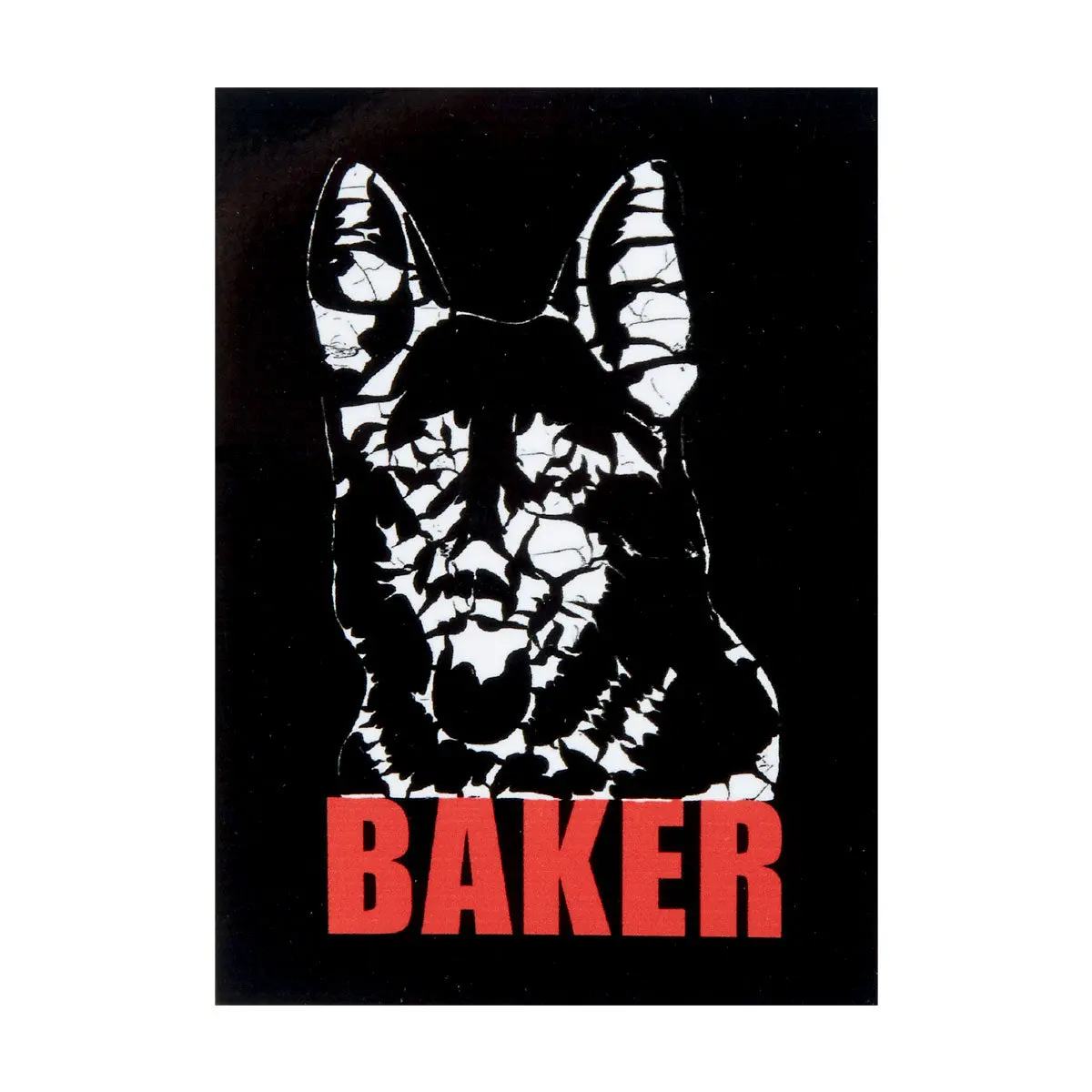 Baker Figgy Bad Dawg Sticker 1