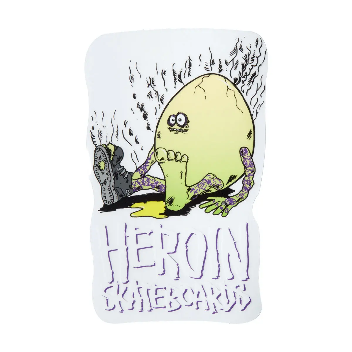 Heroin Craig Questions Rotten Wide Boy Sticker 1