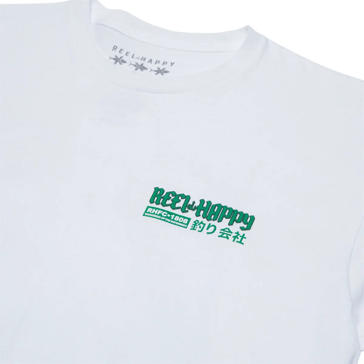 Reel Happy Goldie T-Shirt - White 3