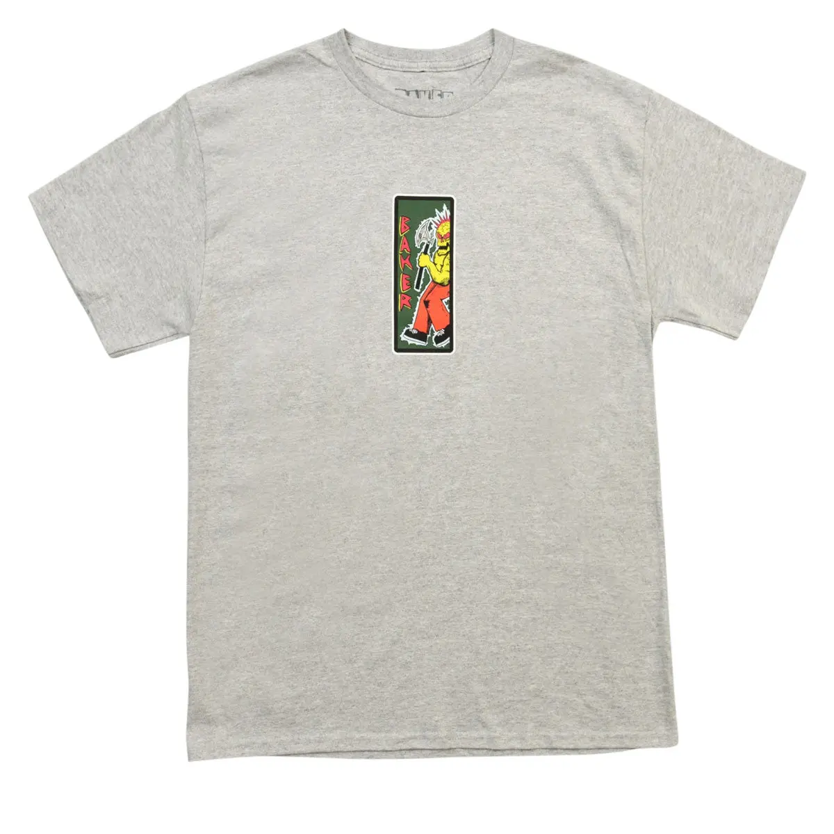 Baker Axe Man T-Shirt - Hetaher Grey 1