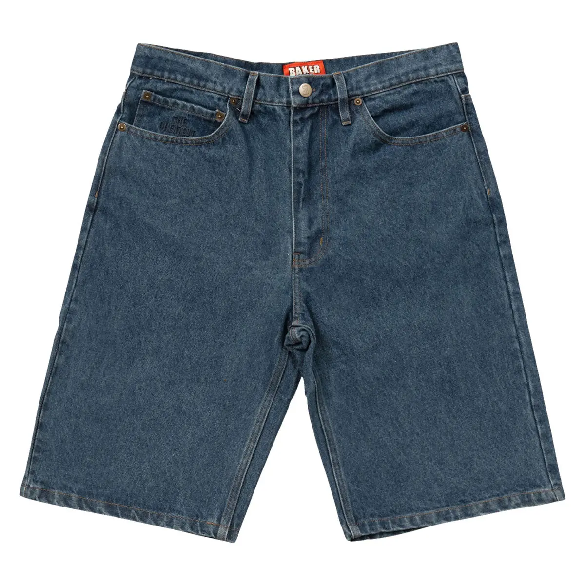 Baker Warner Denim Shorts - Blue 1