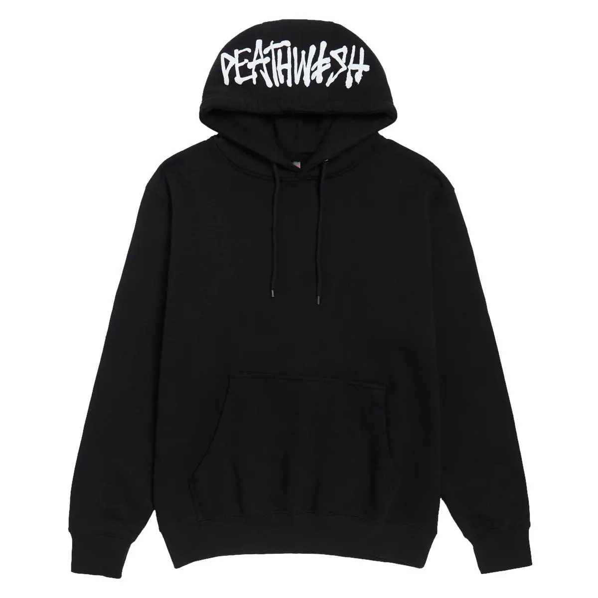 Deathwish Og Hood Spray Hoodie - Black 1