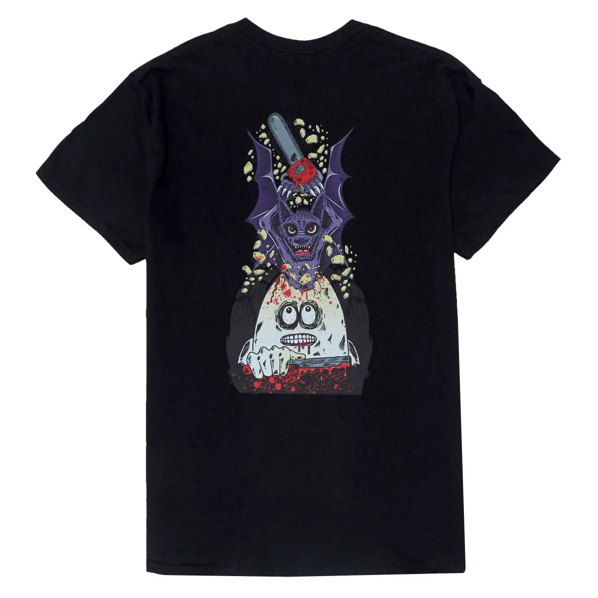 Heroin Bat Egg T-Shirt - Black 1