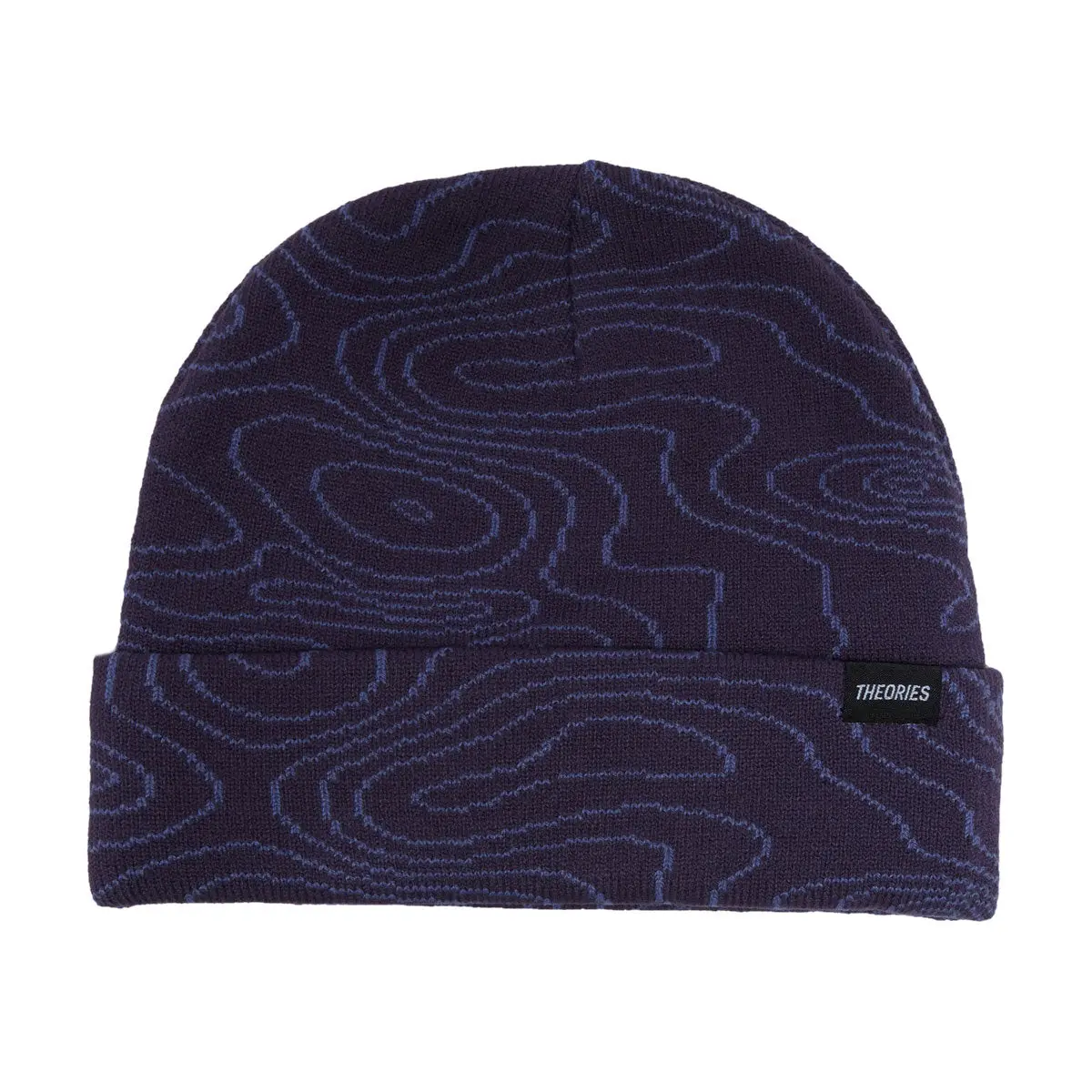 Theories Contour Beanie - Eggplant 1