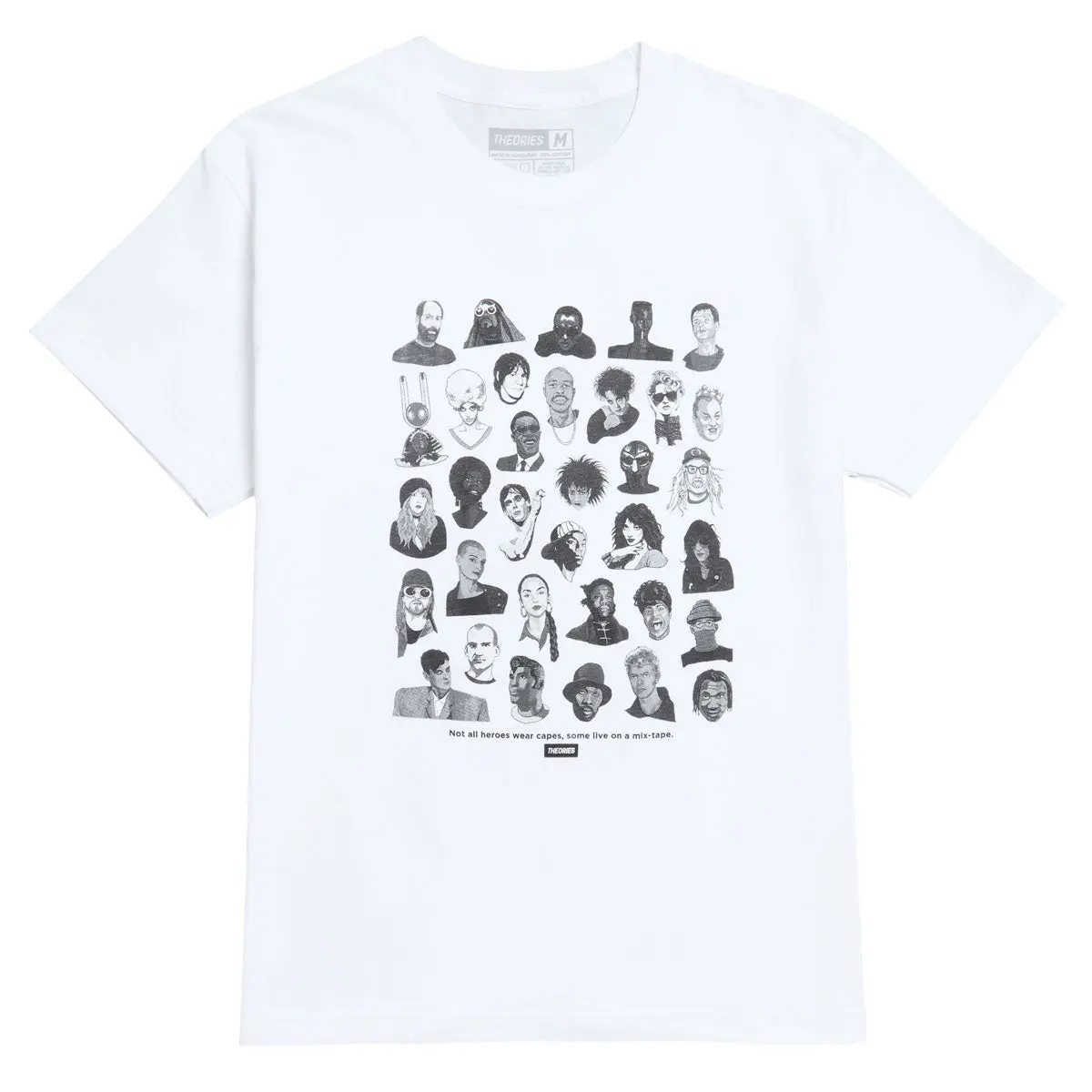 Theories Mixtape T-Shirt - White 1