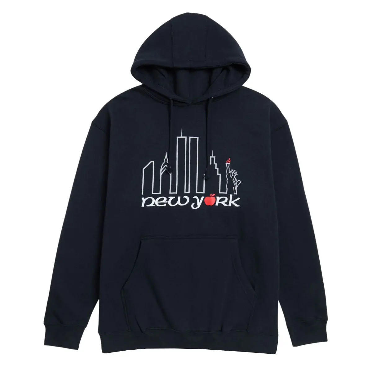 Theories Big Apple Hoodie - Navy 1