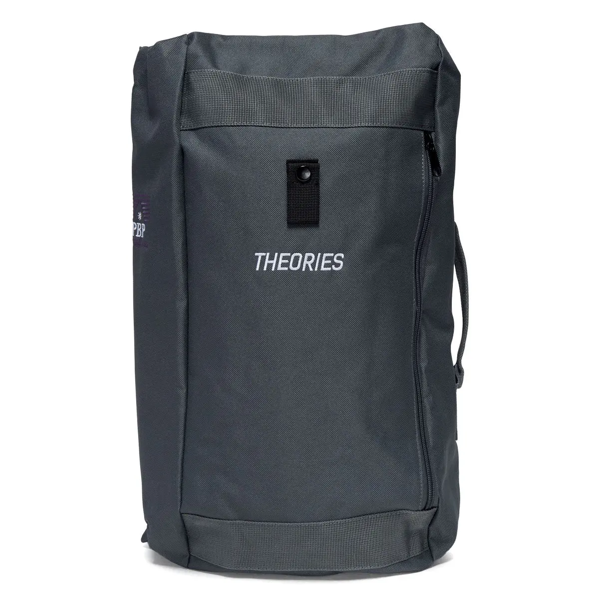Theories X Pitbull Propaganda 3 Way Skateboard Duffle Backpack - Grey 1