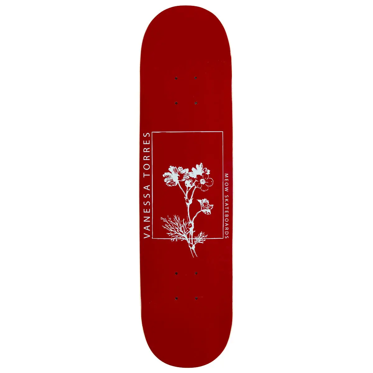 Meow Vanessa Torres Thriving Skateboard Deck - 7.75" 1