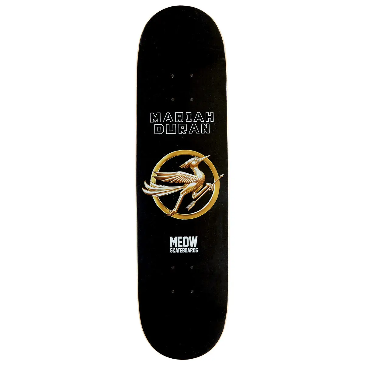 Meow Mariah Duran Runner Skateboard Deck - 8.00" 1