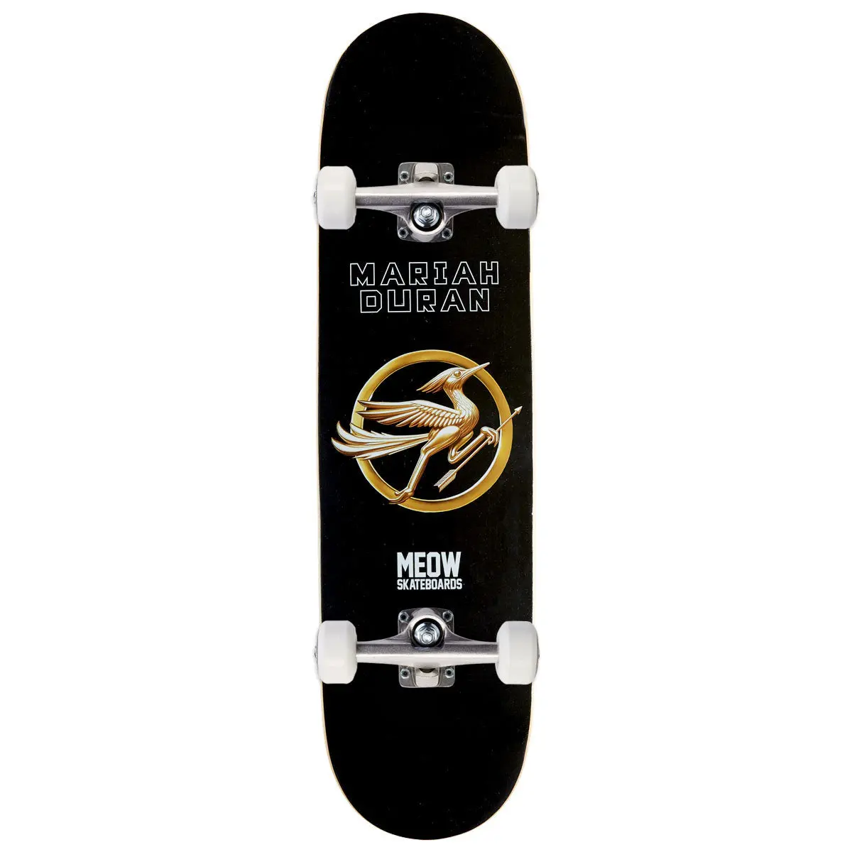 Meow Mariah Duran Runner Skateboard Complete - 8.00" 1